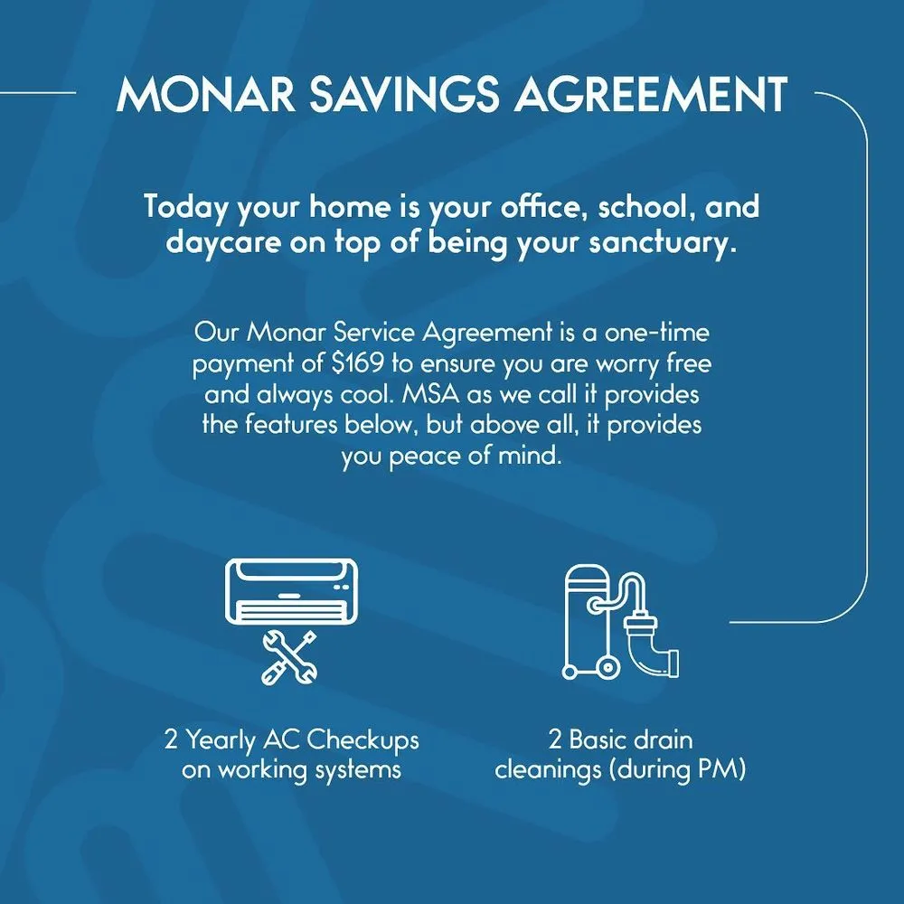 Slide of Monar Air Conditioning