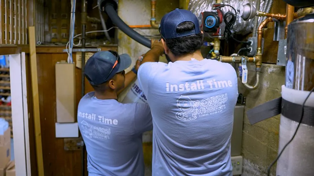 Slide of Monkey Wrench Plumbing, Heating, Air & Electric