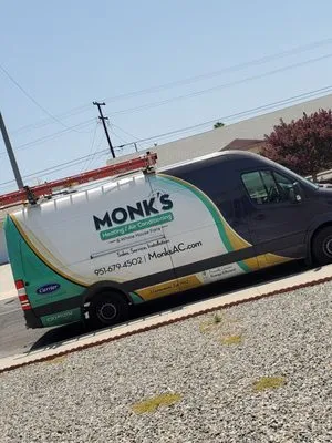 Monk's Air Conditioning & Heating Logo