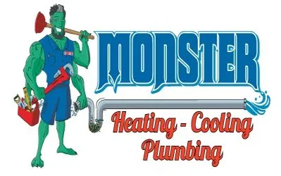 Slide of Monster Heating Cooling Plumbing