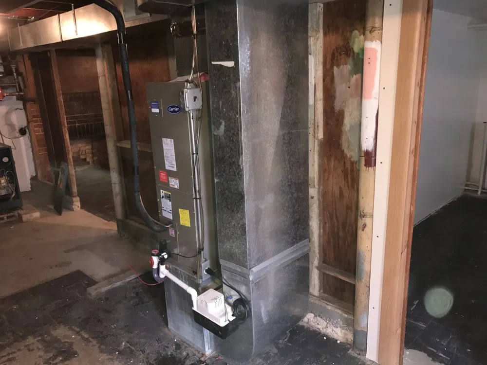 Slide of Monster tech heating and cooling