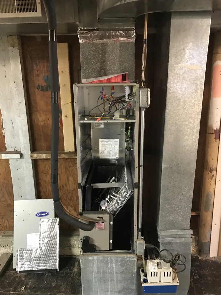 Slide of Monster tech heating and cooling