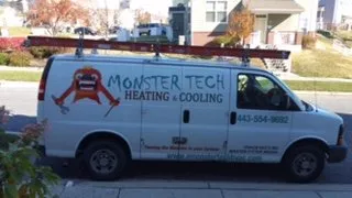 Slide of Monster tech heating and cooling