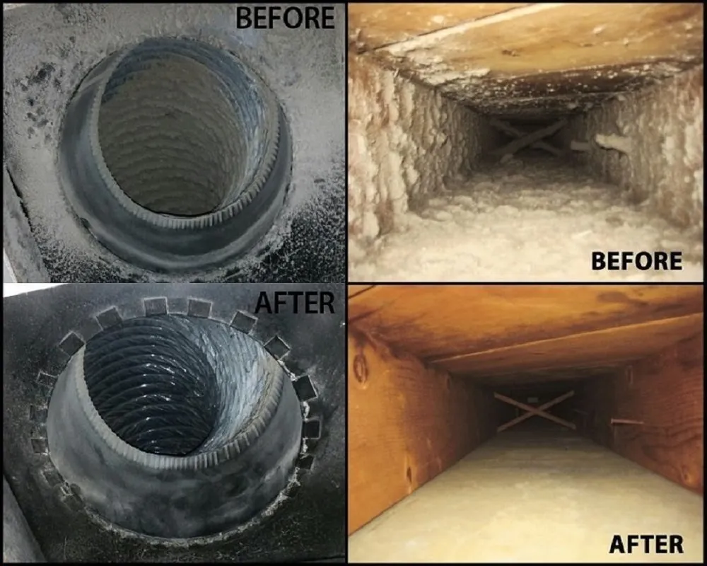 Slide of Mont Blanc Air Duct Cleaning