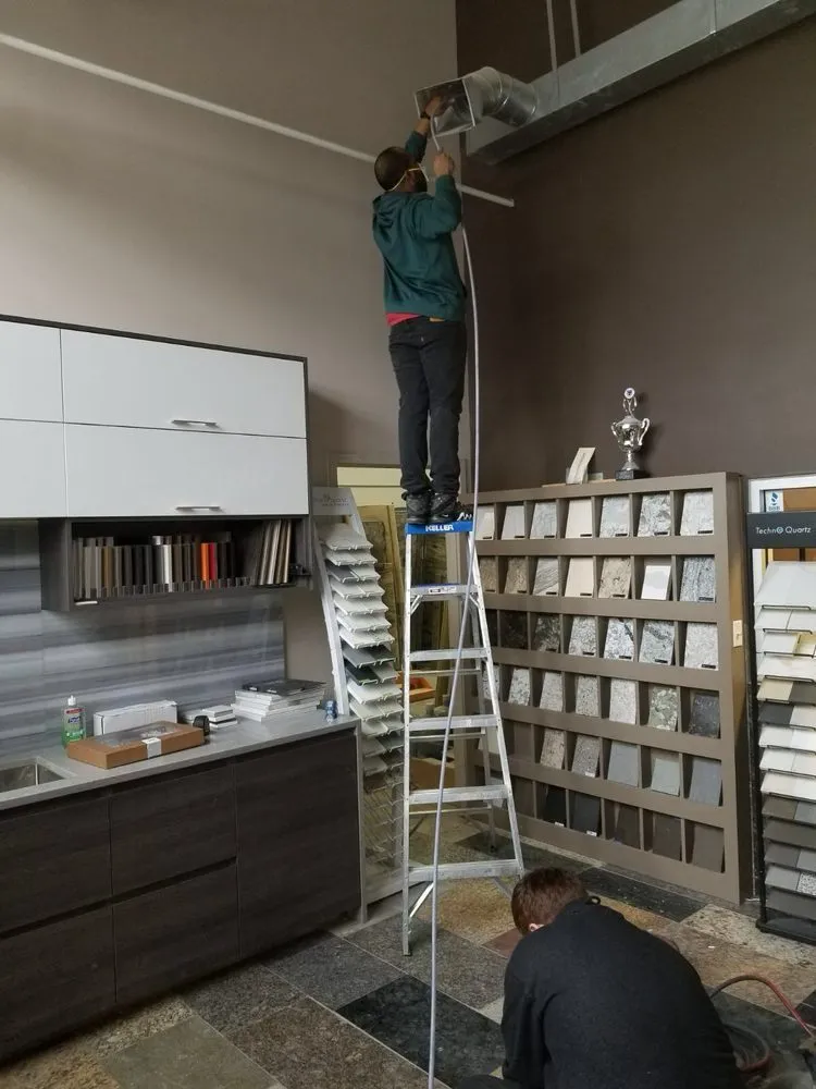 Slide of Mont Blanc Air Duct Cleaning