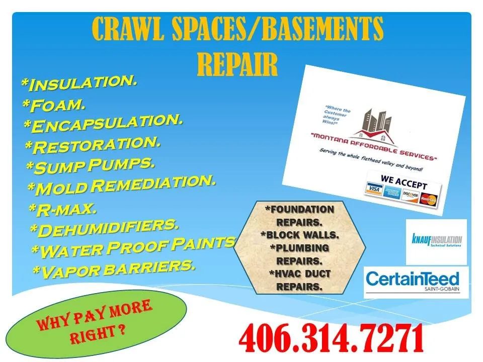 Slide of Montana Affordable Services