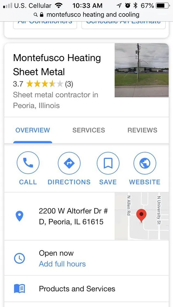 Slide of Montefusco HVAC