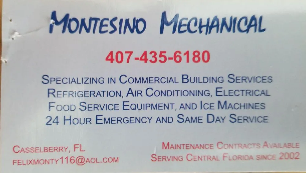 Slide of Montesino Mechanical