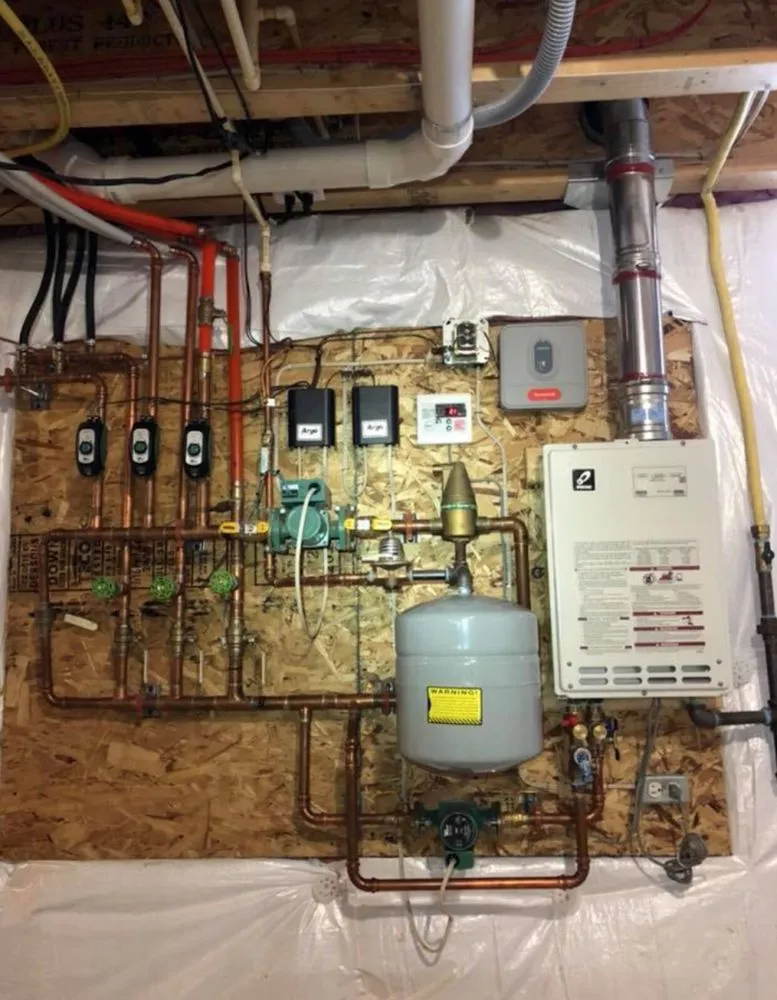 Slide of Monties heating and cooling