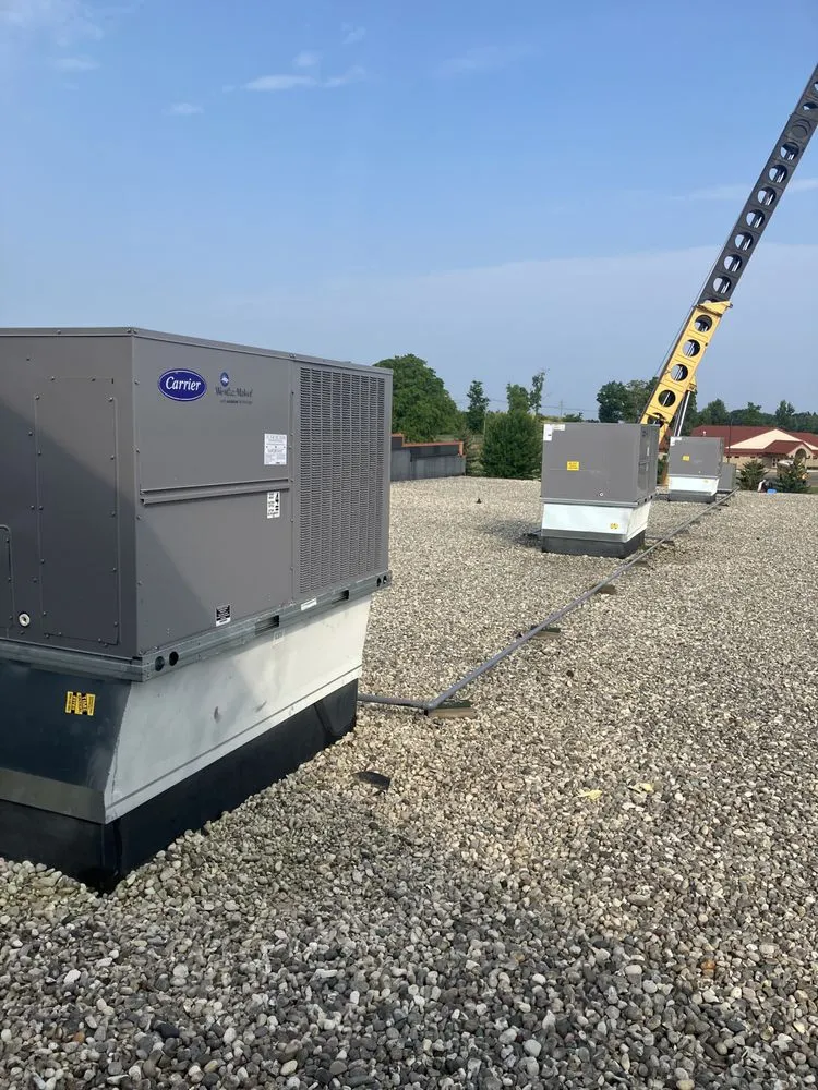 Emergency heating and cooling service for homes in Honor, MI by Moore Mechanical