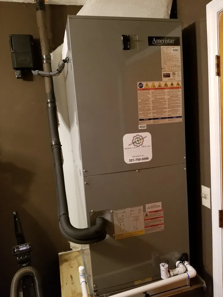 Slide of Moore's Air and Heat