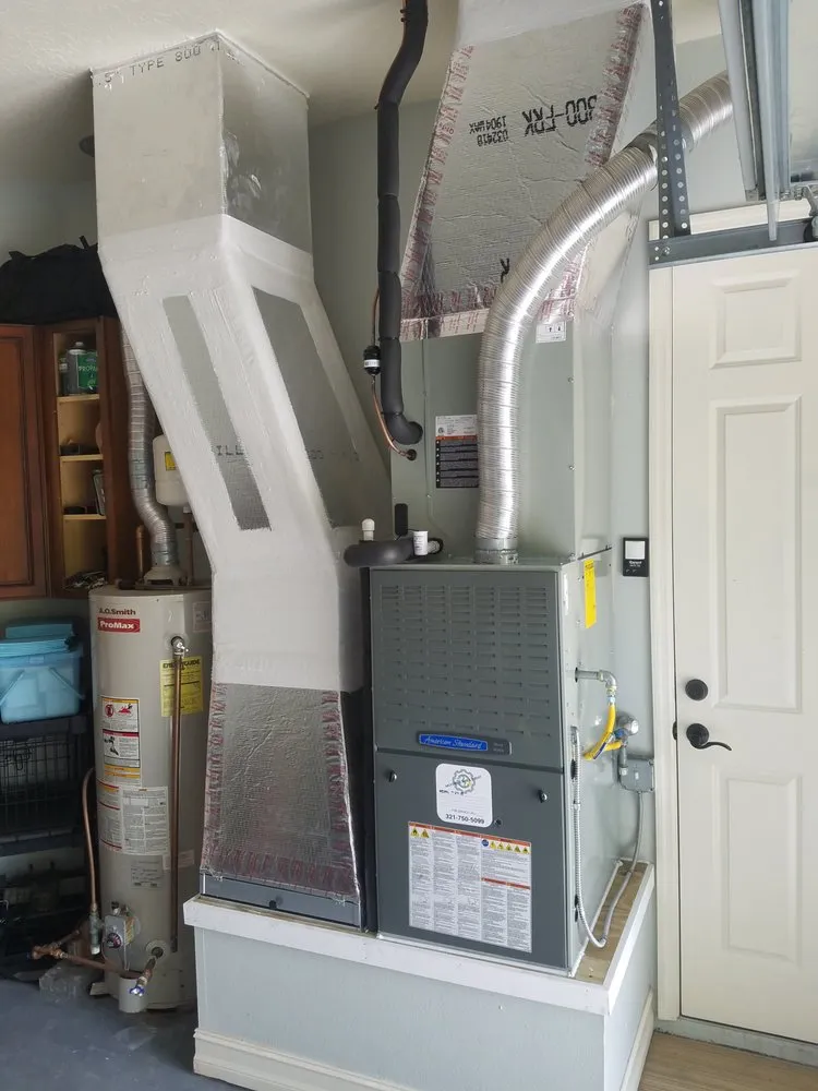 Slide of Moore's Air and Heat