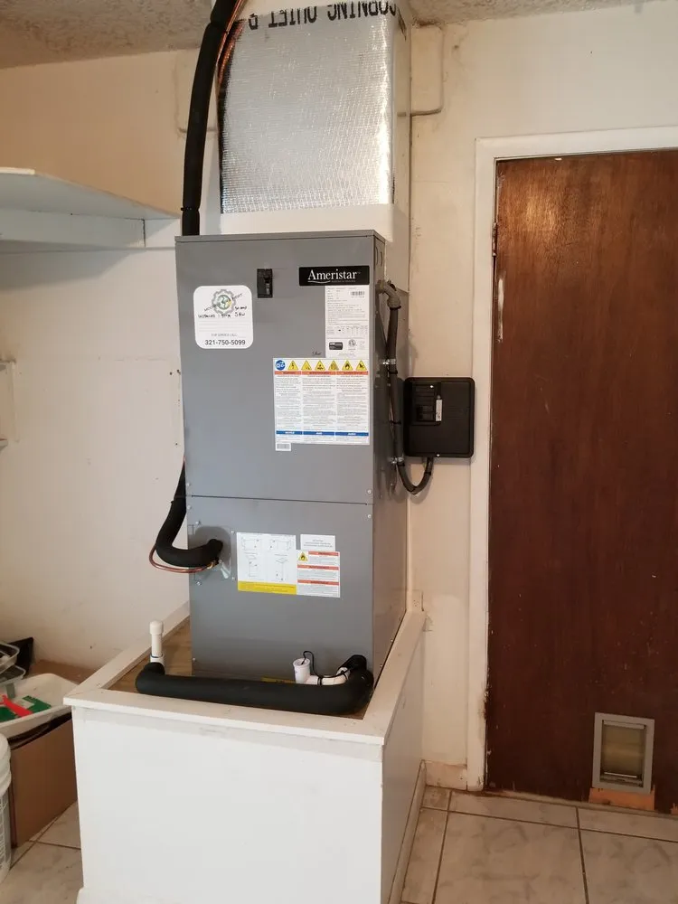 Slide of Moore's Air and Heat