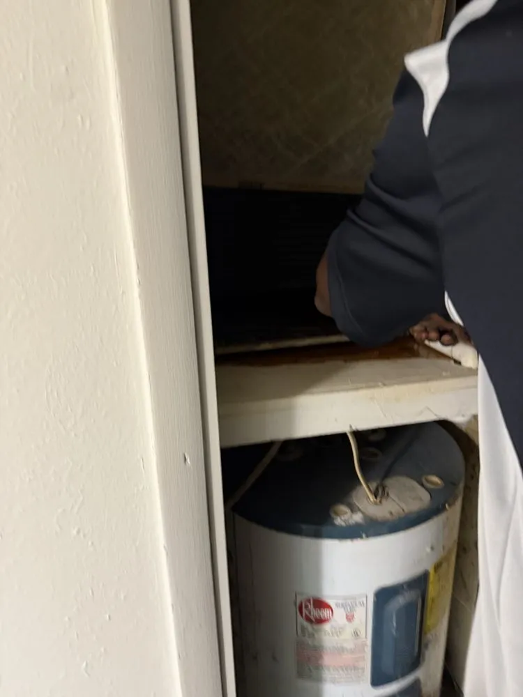 Slide of Moores and Steel Home Improvement HVAC technician Universal