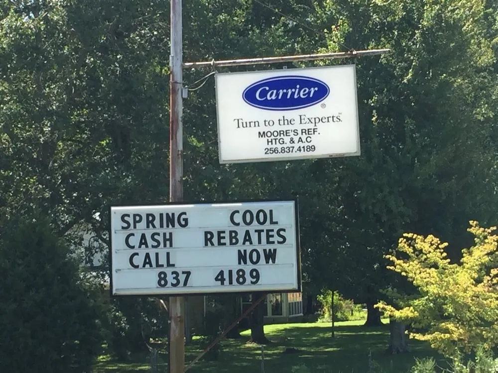 Slide of Moore's Refrigeration Heating & Air Conditioning Service