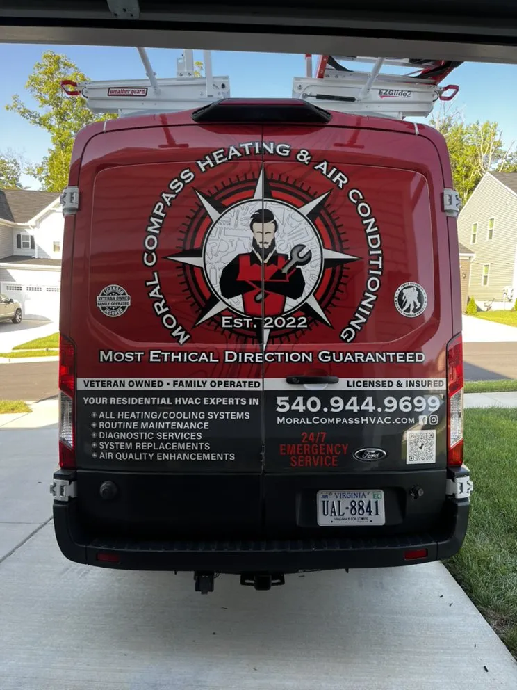 Slide of Moral Compass Heating & Air Conditioning