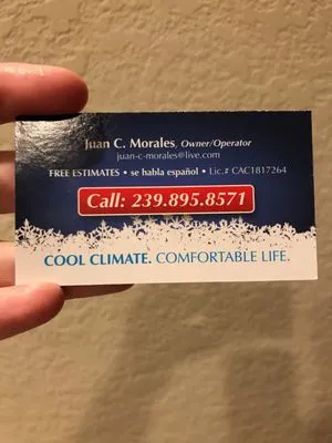 Morales A/C and Refrigeration Logo