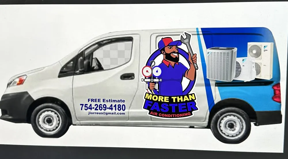 Slide of More than faster air conditioning