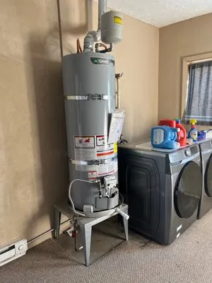 Moreno Plumbing Heating & Cooling Logo