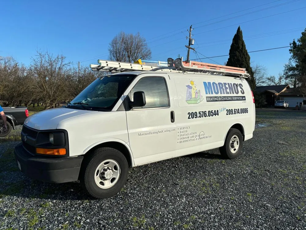 Slide of Moreno's Heating & Cooling Services