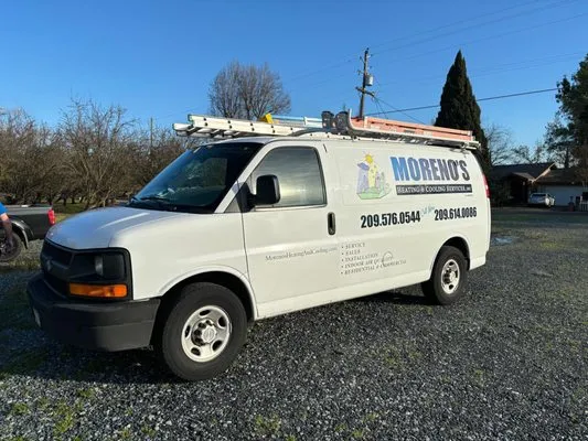 Moreno's Heating & Cooling Services Logo