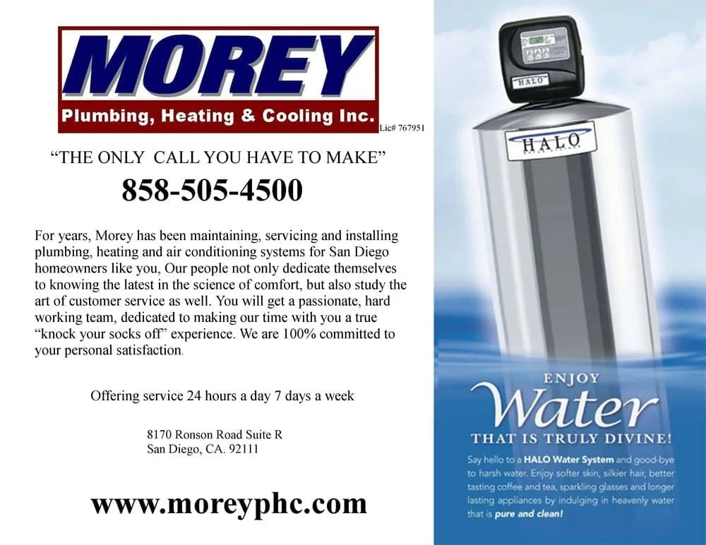 Slide of Morey Plumbing, Heating & Cooling