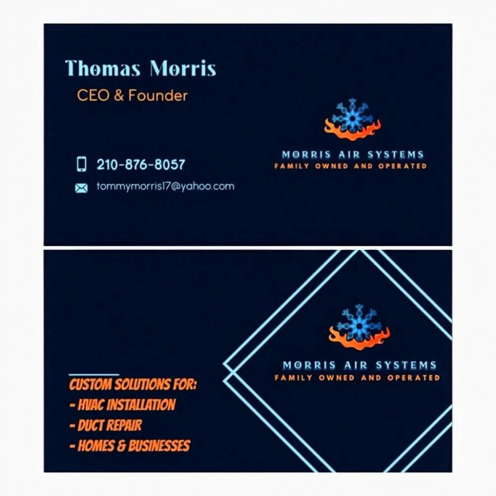 Slide of Morris Air Systems