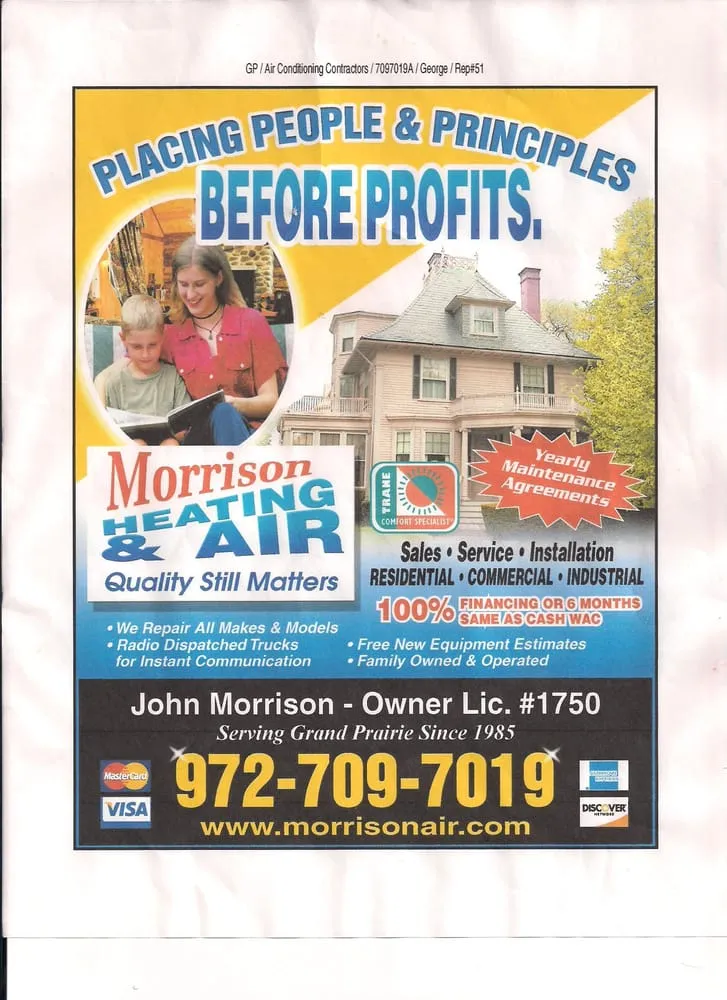Slide of Morrison Heating and Air Conditioning