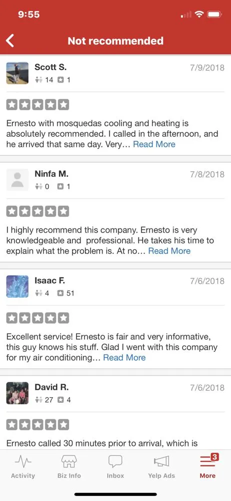 Slide of Mosqueda's Cooling and Heating