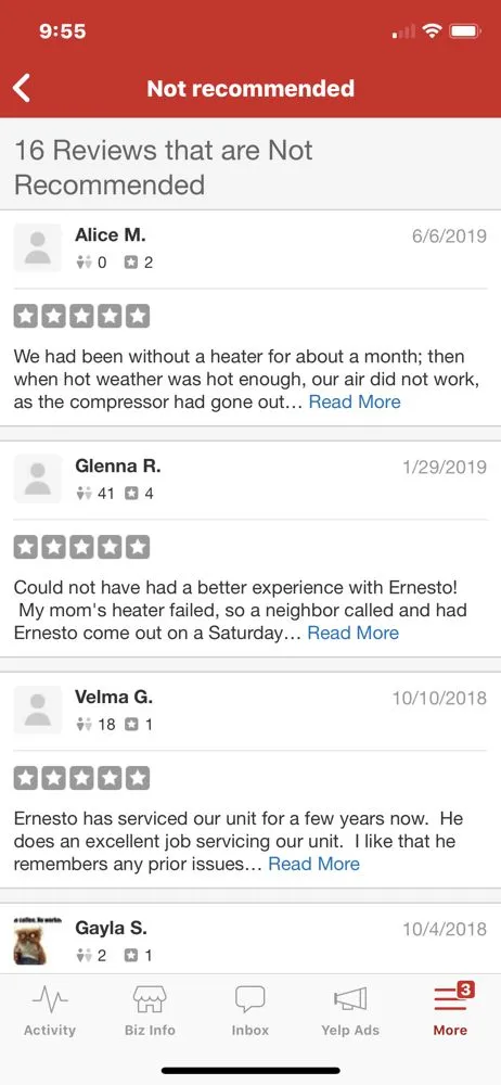 Slide of Mosqueda's Cooling and Heating