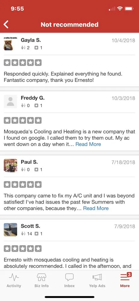 Slide of Mosqueda's Cooling and Heating