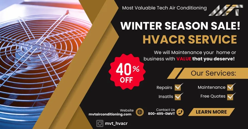 Slide of Most Valuable Tech Air Conditioning