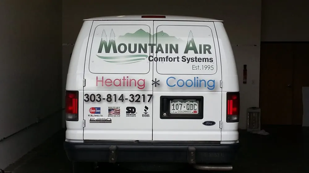 Slide of Mountain Air Comfort Systems