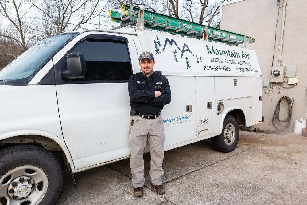 Professional air conditioning service in Hayesville, NC by Mountain Air Heating and Cooling