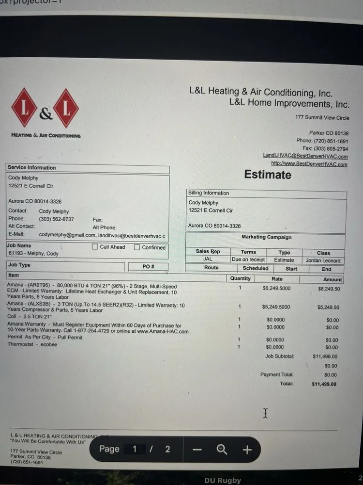 Slide of Mountain Breeze Heating & Air