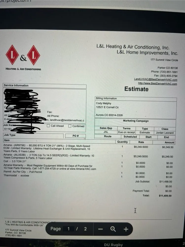 Slide of Mountain Breeze Heating & Air