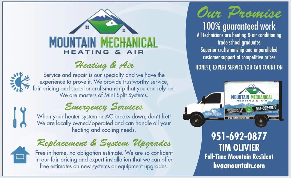 Slide of Mountain Mechanical Services