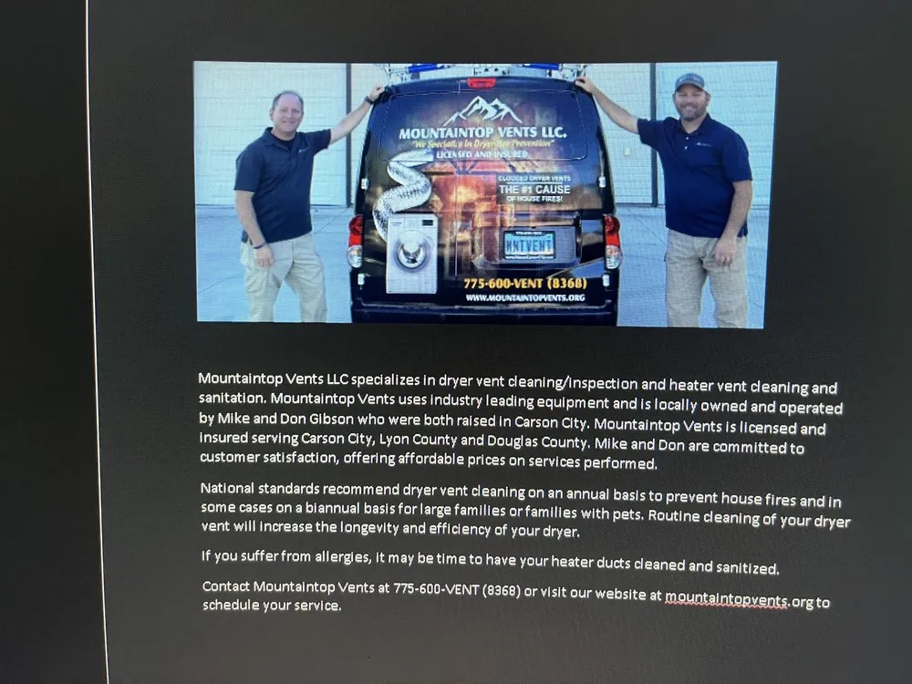 Slide of Mountaintop Vents