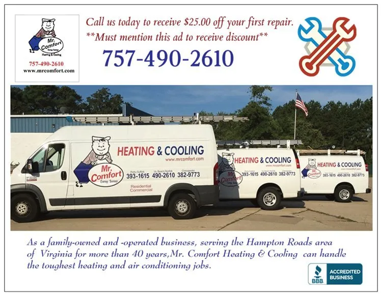 Slide of Mr. Comfort Heating & Cooling