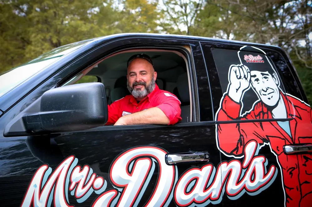 Slide of Mr Dan's Plumbing