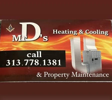 MR Ds Heating and Cooling Logo
