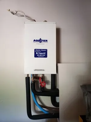 Mr Freeze Air Conditioning And Heating Logo