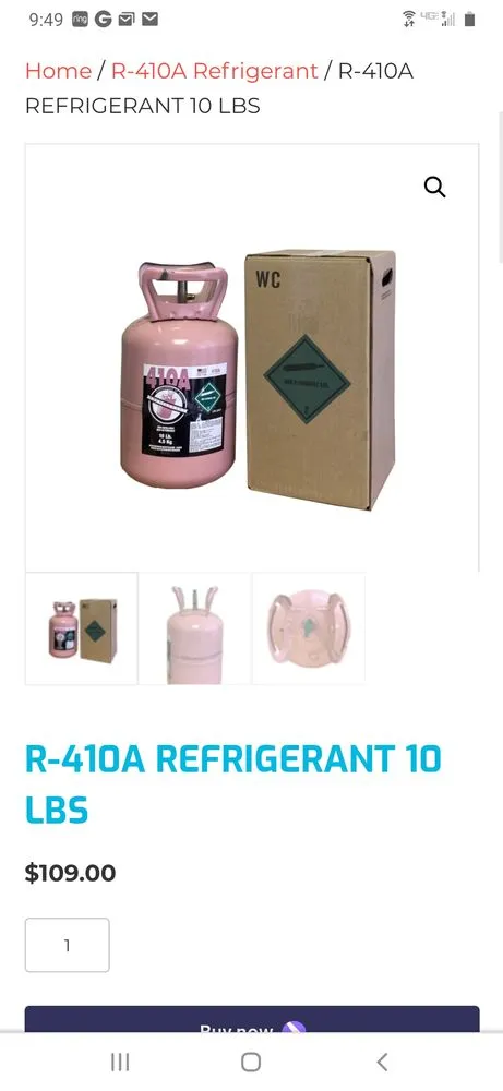 Slide of Mr Freeze Heating & Air