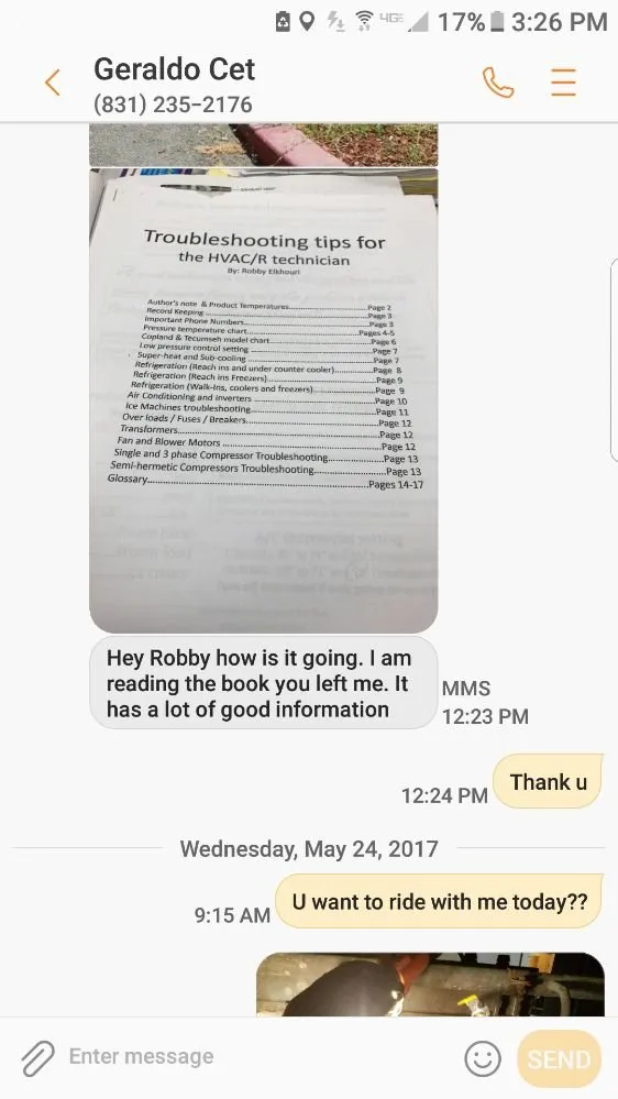 Slide of Mr. Freeze Refrigeration