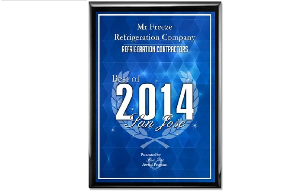 Slide of Mr. Freeze Refrigeration