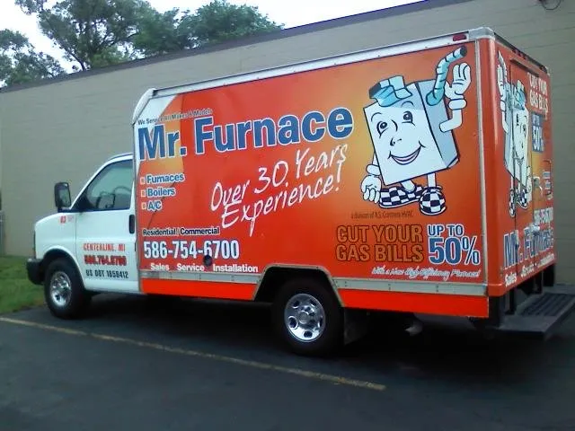 Slide of Mr. Furnace Heating and Cooling