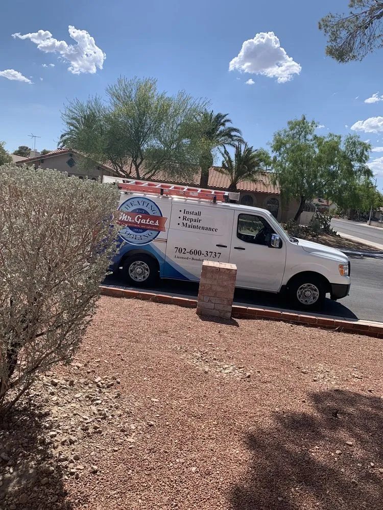 Slide of Mr. Gates Heating and Cooling