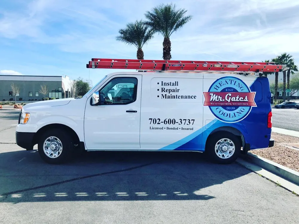 Slide of Mr. Gates Heating and Cooling