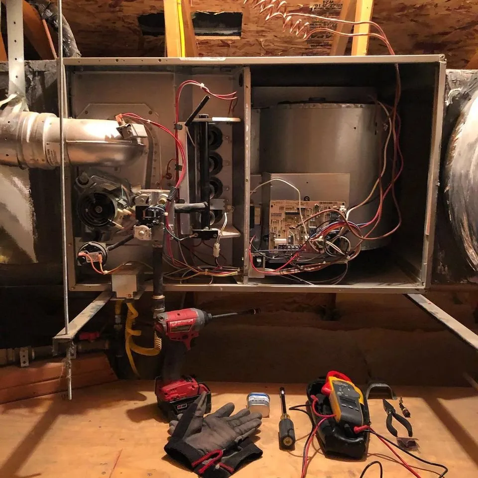 Slide of Mr. Gates Heating and Cooling