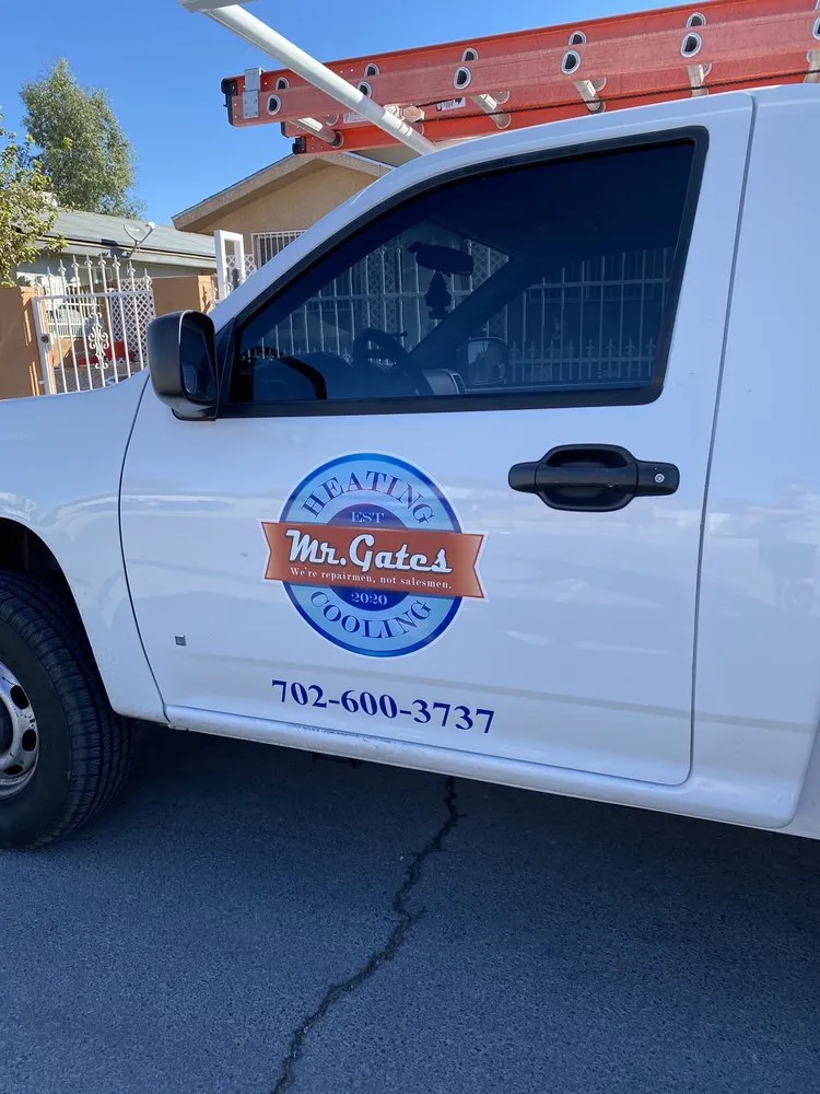 Slide of Mr. Gates Heating and Cooling